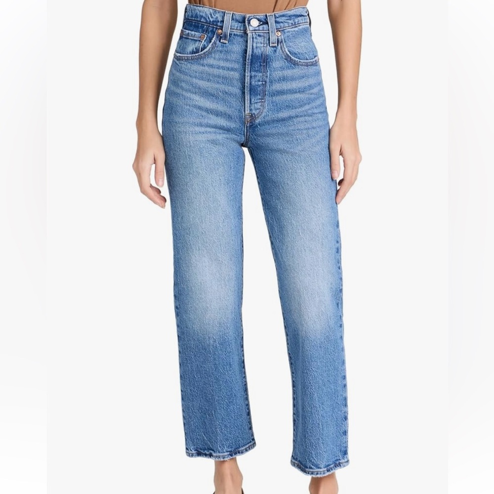 Levi's Blue Straight Leg Women's Jeans